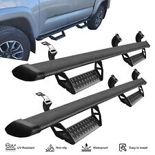 3 Side Step Fit Toyota Tacoma Double Cab 05-23 Hoop Nerf Bar Running Board Bcta