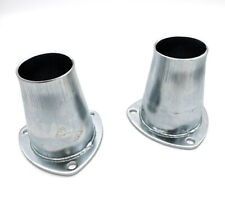 Pair Steel Welded Header Reducer Collectors 3 Inlet X 2-14 Outlet Exhaust