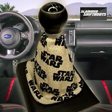 Star Wars White Custom Shift Boot Designed To Fit Each Buyers Car