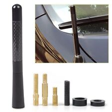For Toyota Chevy 4.7 Inche Car Antenna Carbon Fiber Radio Fm Antena Black Kit
