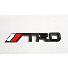 Toyota Trd Emblem Big Black Badge Sticker Decal Logo Supra Tc Jdm New 3d