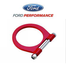 Ford Fiesta Mustang Fr500s Oem M-17954-a Front Tow Hook Loop Kit Red Nos