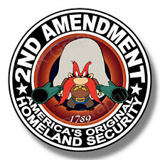 2nd Amendment Vinyl Sticker Decal Gun Rights Nra Truck Car Windows Usa