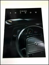 1994 Dodge Shadow Original Car Sales Brochure Catalog - Es