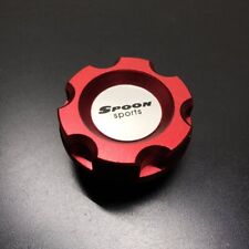 Jdm Red Spoon Sports Japanese Car Engine Oil Drain Plugs Filler Cap Dipsticks