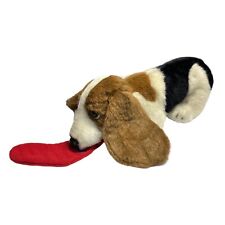 Vintage Avanti Baby Animals Applause Beagle Basset Hound Puppy Sock Plush