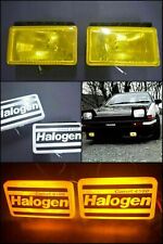 Universal Yellow Fog Light Spot Lamp H3 12v 55w Ae86 Aw11 Adjustable Fit All Car
