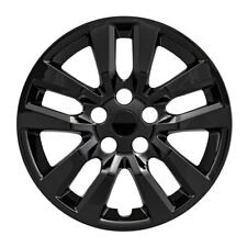 16 Black Wheelcovers Hubcaps Fits 2013-2018 Nissan Altima Wheel Covers 4 Pcs