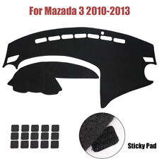 Car Dashboard Cover Dashmat Dash Mat Carpet Pad For Mazda 3 2010-2013 2.0l 2.5l