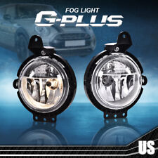 Fit For 2007-2015 Mini Cooper 1pair Clear Bumper Fog Lights Lamps Leftright