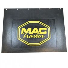 Heavy Duty 32 X 44 X 12 Mac Trailer 22353244 Black Yellow Center Mud Flap