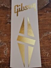 Gibson Diamond Headstock Decal Ultra-hi-res Solid Gold New Reproduction