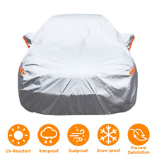 For Honda Civic Full Car Cover Outdoor Sun Uv Protection Dust Rain Resistant