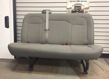 11-23 Chevy Expressgmc Savana Van 2nd3rd Row 3-pass Gray Cloth Bench Seat