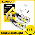 Auxito Led Reverse Back Up Light Bulb 921 912 W16w T15 906 916 Super White 6000k