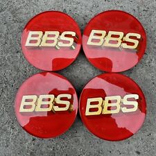 Bbs Lm Rs771 Center Caps Logos 56mm 56.24.012 Red Set Of 4