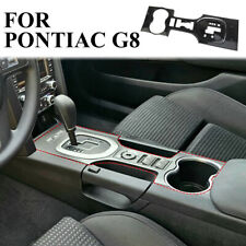 Carbon Fiber Inner Center Console Gear Shift Panel Cover Trims For Pontiac G8