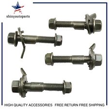 Fit Front Wheels Cam Bolt Bolts Kit Adjustable Camber Correction Alignment Kit