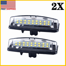 For Lexus Is300 Gs300 Es300 Rx330 Ls430 White Smd Led License Plate Lights Pair
