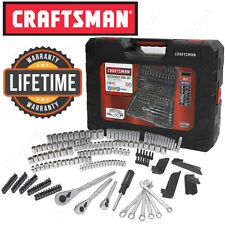 Craftsman 230 Piece Mechanics Tool Set Alloy Sae Metric Socket Wrench W Case