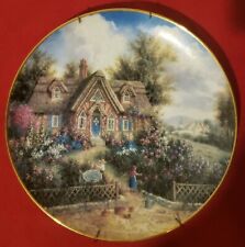 Beary Patch Cottage Bearly Hiding Dennis Patrick Lewan Plate No 498