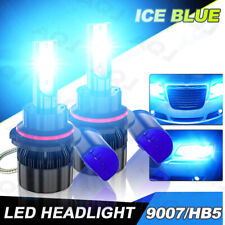 Ice Blue 8000k 9007 Led Headlights Led Lights Bulbs Kit Hilow Beam Super Bright