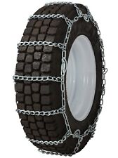 11-24.5 11r24.5 Tire Chains 7mm Link Cam Snow Traction Commercial Truck