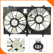Radiator Condenser Cooling Fan Assembly For 11-16 Toyota Sienna Fits Lexus Rx350