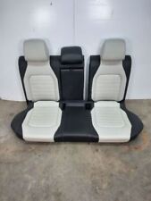 Rear Seats Leather Cb-2 Tone Blackwhite Fits 2016 Vw Jetta 167654 M019