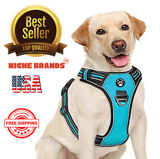 No Pull Dog Pet Harness Adjustable Control Vest Dogs Reflective No Choke 2024 
