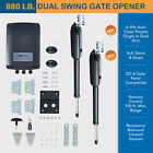 Smart Gate Openers 2 Pack Double Arm Swing Gate Closers For 880 Lb 13 Ft Doors