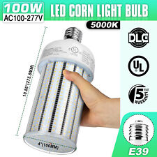 100w Led Corn Light Bulbs E39 Mogul Warehouse Parking Lot Light 5000k Daylight
