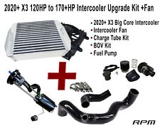 2020 X3 120hp To 190hp Big Core Intercooler Full Kit Silicone Fan Bov Ic
