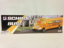 School Bus Toy Battery Operated Bump N Go Lights Sounds Music 12