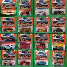Matchbox 1996 1997 1998 1999 Diecast Model Cars In Blisters