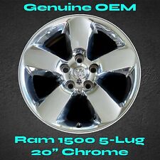20 Chrome Wheel For Ram 1500 2013 - 2018 Factory Stock Oem Rim 5 Lug 5x5.5