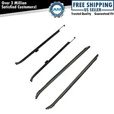 Window Sweep Inner Outer Front Weatherstrip Set Of 4 For Chevy Caprice Impala