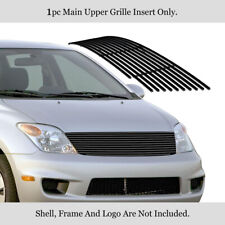 Fits 2003-2007 Scion Xa Main Upper Stainless Black Grille Insert