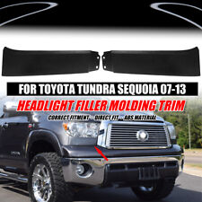 For Toyota Tundra 2007-13 Sequoia 08-12 Front Bumper Cover Headlight Filler Trim