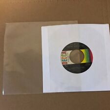 100 Clear 45 Rpm Outer Sleeves 2 Mil Polypropylene - Record Covers