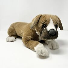Vintage 1988 Avanti Applause Boxer Pup Dog Stuffed Animal Plush 21