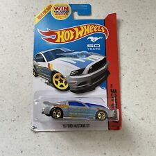 Hot Wheels - Hw Race Series 161 - 2013 Silver Ford Mustang Gthot