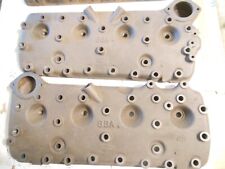 1949 - 1953 Ford Passenger Cast Iron Cylinder Heads Resurfaced Pair Used 8ba