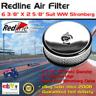 New Redline Air Filter Cleaner 6 38 Dia X 2 58 Neck Suit Ww Stromberg