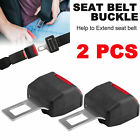 Interior Car Safety Seat Belt Extender Seatbelt Adapter Extension Stra Clip 2pcs