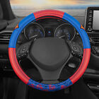 Leather Steering Wheel Cover Official Dc Comics Superman Logo Protector Skin