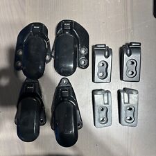 Mazda Miata 1990-2005 Hardtop Side Front Latches And Stricker Plates Glossy