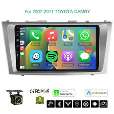 For Toyota Camry 2007-2011 Fit Apple Carplay Android 12 Car Stereo Radio Gps Nav
