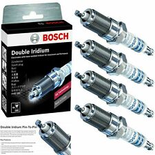 4 Bosch Double Iridium Spark Plugs For 2009-2014 Acura Tsx L4-2.4l Oem Germany