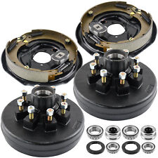 2 Pack New 12x2 Electric Trailer Brake Assembly For 7000 Lbs Axle -dexter